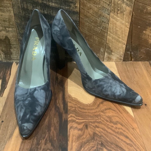 Authentic Tie Dye Prada Heels - Picture 1 of 12